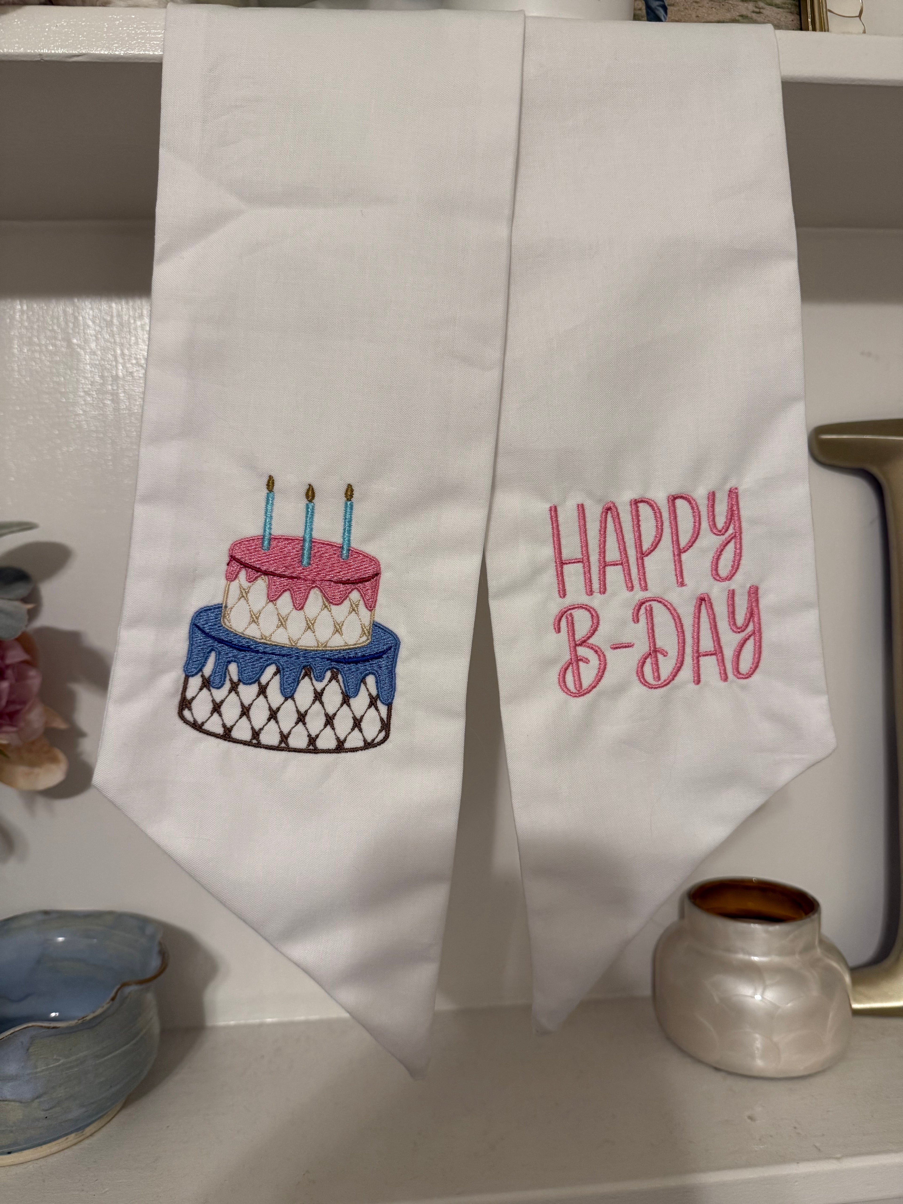 Birthday Cake Sash