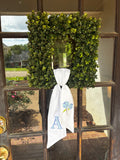 Southern Hydrangea Wreath Sash